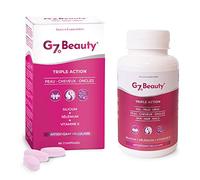 G7 Beauty. Cellular Antioxidant. Silica Enriched with Vitamin E and Selenium. Helps to Maintain The Health and Beauty of Skin, Hair and Nails. 60 Capsules.
