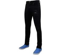 G72 New Mens Stretch Straight Leg Skinny Fit Classic Basic Regular Size Denim Jeans