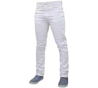G72 New Mens Stretch Straight Leg Skinny Fit Classic Basic Regular Size Denim Jeans