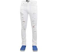 G72 New Mens Stretch Straight Leg Skinny Fit Classic Basic Regular Size Denim Jeans