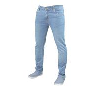G72 New Mens Stretch Straight Leg Skinny Fit Classic Basic Regular Size Denim Jeans