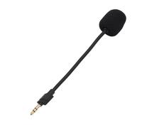 G733 Replacement Game Mic with Noise Reduction Foam Cover for Wireless Gaming Headsets 3.5mm Jack Game Headphone Microphone