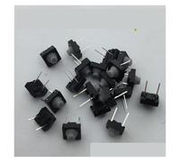 G78 20pcs/lot 8x8x5.5MM 2PIN Conductive Silicone Soundless Tactile Tact Push Button Switch IDGTTLDF