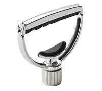 G7th Heritage 12-String Guitar Capo S1 - Stainless Steel with Adaptive Radius Technology & Compensated String Pad - Yoke-Style Capo for 12 String Guitars, UK Design
