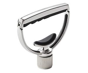 G7th Heritage 12-String Guitar Capo S1 - Stainless Steel with Adaptive Radius Technology & Compensated String Pad - Yoke-Style Capo for 12 String Guitars, UK Design