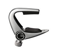 G7th Newport 3 String Partial Silver Guitar Capo - Lightweight with Adjustable Tension Control - Capo for Acoustic and Electric Guitar, UK Designed