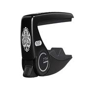 G7th Performance 3 6 String Celtic Black Guitar Capo - Groundbreaking Tension Control & Adaptive Radius Technology - The Perfect Capo for Acoustic Guitar and Electric Guitar, UK Designed Excellence