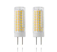 G8 LED Bulb, 7W G8 Led Lamps, 75W Halogen Bulb Replacement, G8/GY8.6 Bi-pin Base G8 Light Bulbs, AC120V 750LM, Under Cabinet Counter Light, 2Pack (Warm White)