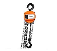 G80 Chain Hoist 1 Ton Manual Inverted Chain Small Crane Lifting 3/6 Meters Lifting, Portable Manual Lever Block Lifting Tools