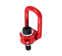 G80 Swivel Hoist Ring, 360 Degree Rotation Side Pull Lifting Point Bolt, 1 Pcs(M27*38)