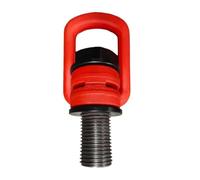 G80 Swivel Hoist Ring, 360 Degree Rotation Side Pull Lifting Ring With Screw, Universal Lifting Point Bolt, 1 Pcs(M14*21)