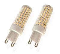 G9 10W LED Light Bulbs (100W Halogen Equivalent), Cool White 6000K Dimmable 1000LM No Flicker,G9 Base,AC 220-240V, for Home Lighting (Pack of 2)