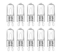 G9 33W Halogen Light Bulbs Dimmable, 2700K Warm White, 460LM, G9 Capsule Bulb for Oven, Ceiling Light, Lava Lamp, Table Lamp, 10 Pack