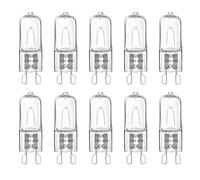 G9 40W Halogen Light Bulbs Dimmable, 2700K Warm White, 520LM, G9 Capsule Bulb for Oven, Ceiling Light, Lava Lamp, Table Lamp, 10 Pack