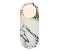 G9 Base Single Head Wall Sconce, Nordic Style Marble Wall Lamp, Flush Mount Personalized Wall Light, Restaurant Bedroom Living Room Wall Mounted Light Fixtures