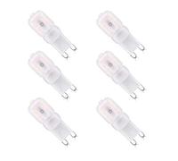 G9 LED Bulb 3W Equivalent to 18W 20W 30W Halogen Bulbs, G9 Frosted Led Bulb Warm White 2700K, Led G9 Bulbs Light, G9 Socket Led Lamp, No Flicker, 300LM, AC 220-240V,6 Pack [Energy Class A++]