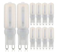 G9 LED Bulb 7W, 7W Equivalent to 70W Halogen, AC220V-240V, 10pcs LED Bulbs, 360° Beam Angle, Dimmable for Home Lighting(Natural White 4000k)