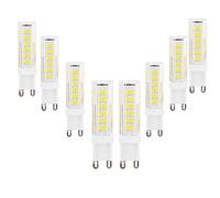 G9 LED Light Bulbs 9W Equivalent 90W Halogen Cool White 6000k 900 Lumen AC220-240V 360° Beam Angle Energy Saving G9 No Dimmable（Pack of 8） [Energy Class A++]