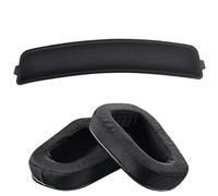 G933 Earpads - Goothings Replacement Ear Pads Cover Cushions for G933 G935 G633 G533 Gaming Headset, Ear Pads & Head Pad Set (Black Breathable Fabric)