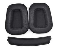 G933 G935 Ear Pads - defean Replacement Ear Cushion Earpads and Headband Compatible with Logitech G933 G935 G633 / g 933 g 935 g 633 Artemis Headphones (Fabric Ear Pads +Headband)