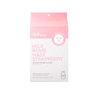 [G9SKIN] MILK BOMB MASK 21ML*5EA / Facial Mask (#Strawberry)