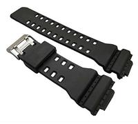 GA-100 Black Rubber Replacement Watch Strap for Casio G Shock GA100 Strap
