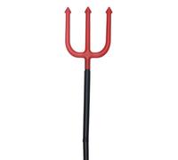 GA COMMUNICATIONS Halloween Scary Prank Props, Realistic Bloody Knives Machete Cleaver & Pitchfork Party Supplies Tricksters Horror Prank Toy Fancy Dress Up Costume Party Accessory, Devil Fork