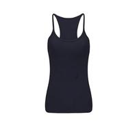 GA COMMUNICATIONS® Kids Girls Plain Black Cami Vest Cotton Rich Stretchy Training Dance Racer Back Tank Tops for Children Summer Outfit Age Black, 5-6 Years