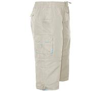 GA COMMUNICATIONS Mens 3/4 Shorts 2 in 1 Cargo Combat Zip Off Summer Jogging Casual Trousers S-XXL[Grey,XXL]
