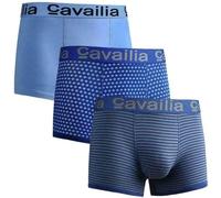 GA COMMUNICATIONS Mens Boxers Multipack | 3/6/12 Pack | Classic Fit | Mens Underwear | Hipster Boxer Shorts | Printed Cotton Boxers | Elastic Waistband (UK, Alpha, M, Regular, Regular, 3, Blue)