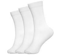 GA COMMUNICATIONS Mens Camouflage Socks, Casual Breathable Camo Print Rich Cotton Argyle Socks 3/6/12 Pairs Multipack Outdoor Sports Crew Sock Plain UK Size 6-11 (White 3 Pairs)