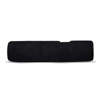 GA COMMUNICATIONS Premium Quality Jumbo Bath Sheet 1 Pack 100% Egyptian Cotton 450-GSM, Quick Dry Ultra Soft Highly Absorbent Extra Large Bathroom Sheet Towels For Hotel And Spa 70x120 CM Black