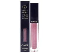 GA-DE Crystal Lights Lip Gloss, 512 - Enriched with Light-Reflecting Crystal Pearls - Smooth Silky, Rich Color - Moisturizes and Adds Shine - 0.2 oz