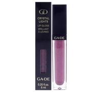GA-DE Crystal Lights Lip Gloss, 516 - Enriched with Light-Reflecting Crystal Pearls - Smooth Silky, Rich Color - Moisturizes and Adds Shine - 0.2 oz