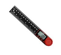 Ga Digital Angle Index - LCD Bevel Scan Tool with Shockproof Body | Magnetic Tilt Counter - High Precision Protractor for Machine Configuration, The