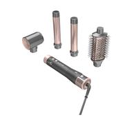 GA.MA Italy Professional, UNIQ AURA Multistyler 4 in 1, Brushless Motor 100,000 RPM, Coanda and Tourmaline Technology, 60mm Oval Brush, 2 Curling Irons 32mm, Cold Air Jet, Self Cleaning