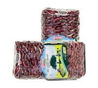 Ga-Ma's Red Kidney Beans 1Kg Protein Rich Legumes Ideal for Stews Chilis and Salads, Product from Turkey Origin Pack of 2