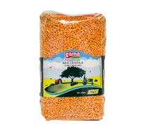Ga-Ma's Red Lentils 1Kg Quick Cooking Lentils Great Source of Protein and Fiber for Soups and Curries, Product from Turkey Origin Pack of 1