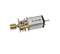 GA12-N20 12mm Full Metal Gearbox Gear Reduction electronic starter Worm Gear Shaft DC 3V 62RPM Slow Speed Dual Shaft BIANMTSW