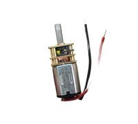 GA12-N20 12mm Gear electronic starter Full Metal Gearbox DC1.5V 3V 3.7V 220RPM Slow Speed 10mm Long Shaft DIY Lock Robot Smart Car CZAOINCU