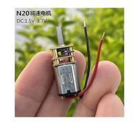 GA12-N20 12mm Gear electronic starter Full Metal Gearbox DC1.5V 3V 3.7V 220RPM Slow Speed 10mm Long Shaft DIY Lock Robot Smart Car