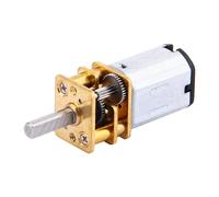 GA12 - N20 DC 12V 300RPM Gear Motor | Metal Gearbox for High Output Applications | Robust DC Motor for Robotics/Automation/DIY Projects | 3x10mm D - Type Shaft