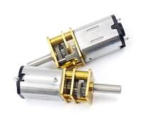 GA12-N20 DC 3V 6V 12V Metal Gear Motor Gear Wheel Gear Motor 30RPM-1000RPM 1Pcs(30RPM_12V)