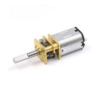 GA12-N20 Full Metal Gearbox Gear electronic starter DC 3V 3.7V 5V 6V 124RPM Slow Speed for Electronic Door Lock MQXFCZUX