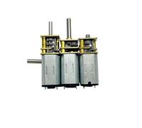 GA12-N30 Full Metal Gearbox Gear Reducer electronic starter DC 5V 6V 9V 12V 5RPM/30RPM/50RPM Slow Speed Large Torque Short/Long Shaft AUOQKQUT(Model A)