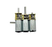 GA12-N30 Full Metal Gearbox Gear Reducer electronic starter DC 5V 6V 9V 12V 5RPM/30RPM/50RPM Slow Speed Large Torque Short/Long Shaft EKFBQBGW(Model B)