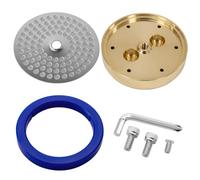 GA200IM Brass Tune Up Kit Fit for Gaggia Classic Pro/Evo Espresso Machine | With IMS Precision Screen, Stainless Shower Holder, Silicone Gasket