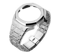 GA2100 Metal Watch Band Case Replacement Kit, Stainless Steel Strap Bezel Accessories Compatible with Casio Mens G-Shock GA2100/GA-2110 Watches