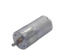 GA25-370 Brushed DC Reduction Motor with Adjustable Speed and high Torque can be Reversed 6V12V24V(6v,35Rpm)