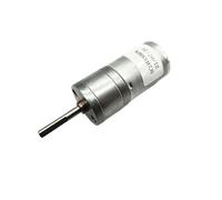 GA25-370 DC Gear electronic starter 6-24V D Shape 25mm Long Shaft electronic starter Reducer Gear electronic starter DIY Accessories BIANMTSW(12v 26rpm,Package A)